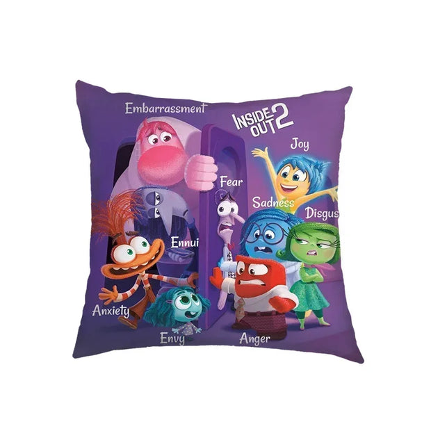 Disney Inside Out 2 Pillow Case Children Cartoon Pillow