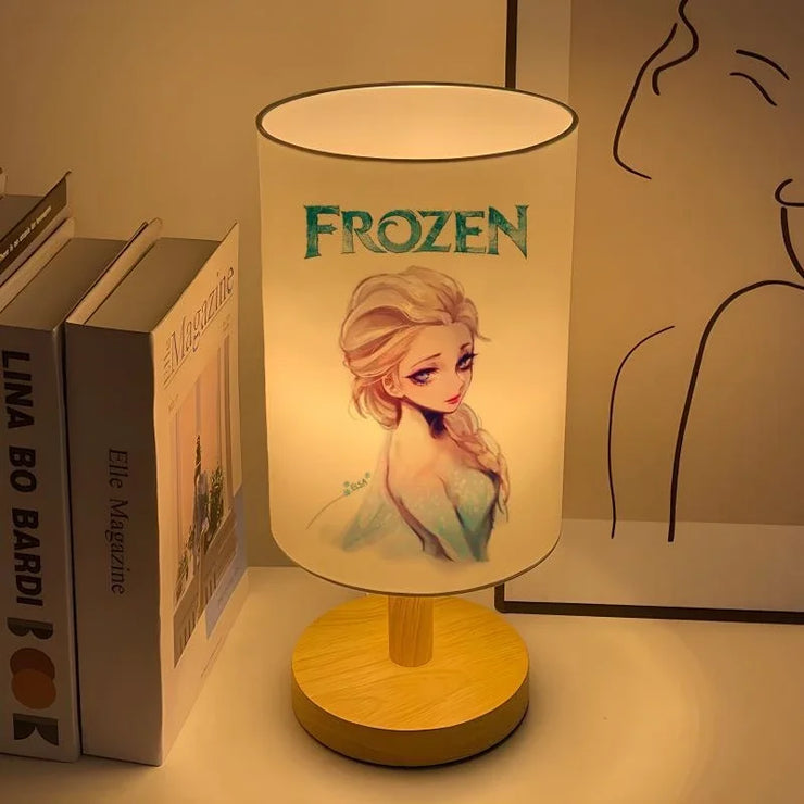 Frozen Elsa Anna Creative Home Bedroom Bedside Night Lamp