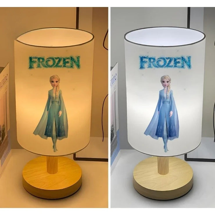 Frozen Elsa Anna Creative Home Bedroom Bedside Night Lamp