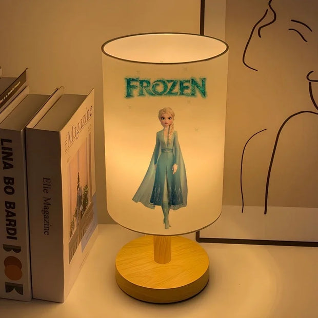 Frozen Elsa Anna Creative Home Bedroom Bedside Night Lamp