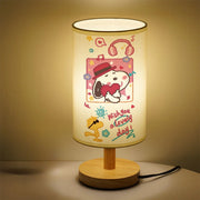 Snoopy Peanuts cartoon cute bedroom bedside lamp decorative ornaments children's room lamp