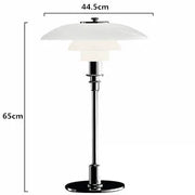 Applicable to   PH Glass Table Lamp Fashion Living Room Bedroom Bedside Study Table Lamp