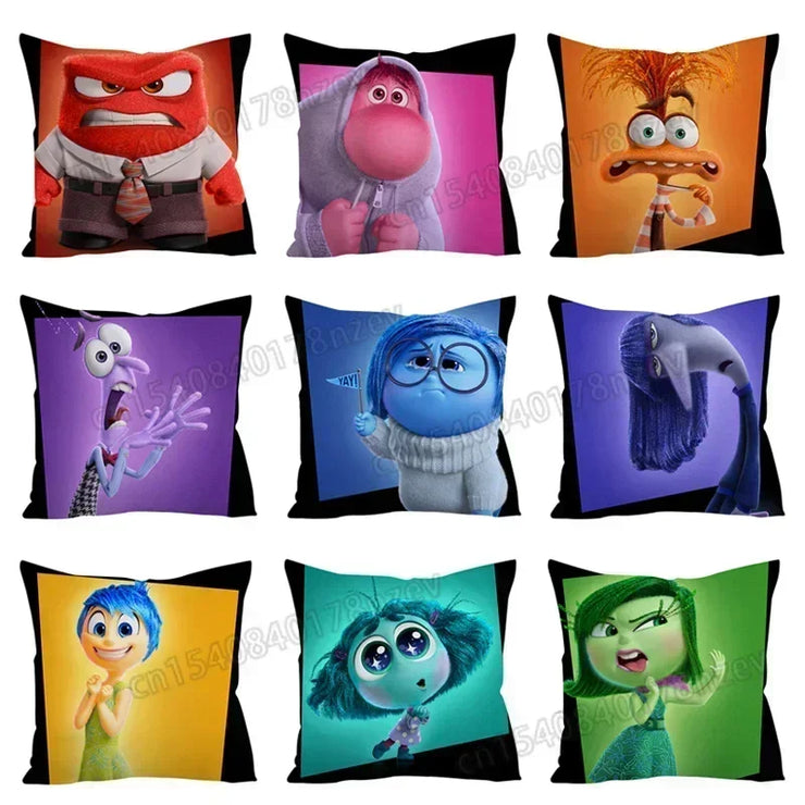 Disney Inside Out 2 Pillow Case Children Cartoon Pillow