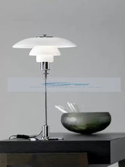 Applicable to   PH Glass Table Lamp Fashion Living Room Bedroom Bedside Study Table Lamp