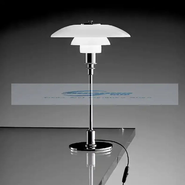 Applicable to   PH Glass Table Lamp Fashion Living Room Bedroom Bedside Study Table Lamp