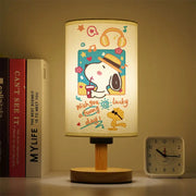 Snoopy Peanuts cartoon cute bedroom bedside lamp decorative ornaments children's room lamp