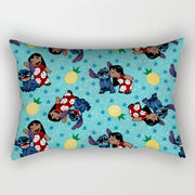 30x50cm Disney Stitch Throw Pillowcase Anime Cartoon Lilo & Stitch Printing Sofa Pillow